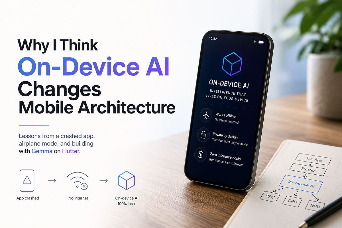IA on-device muda a arquitetura mobile