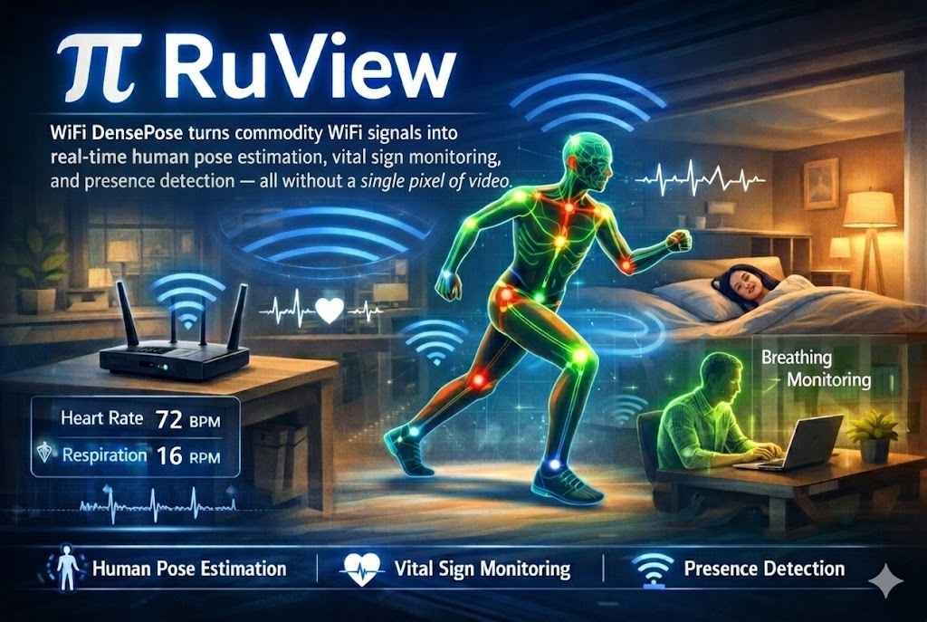 RuView: Wi-Fi como sensor invisível é útil, mas assustador